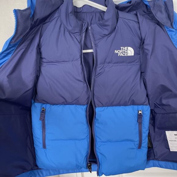 The North Face North Down Triclimate Jacket, Boys Medium 10, Optic Blue, NWT - Picture 2 of 4